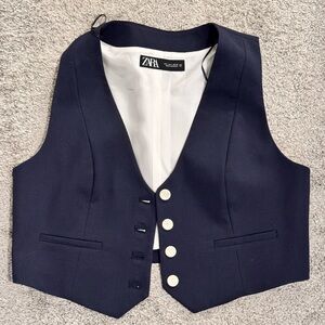 Zara woman’s Navy Vest